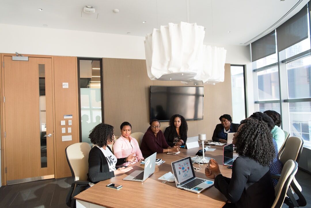 sustainable business meeting